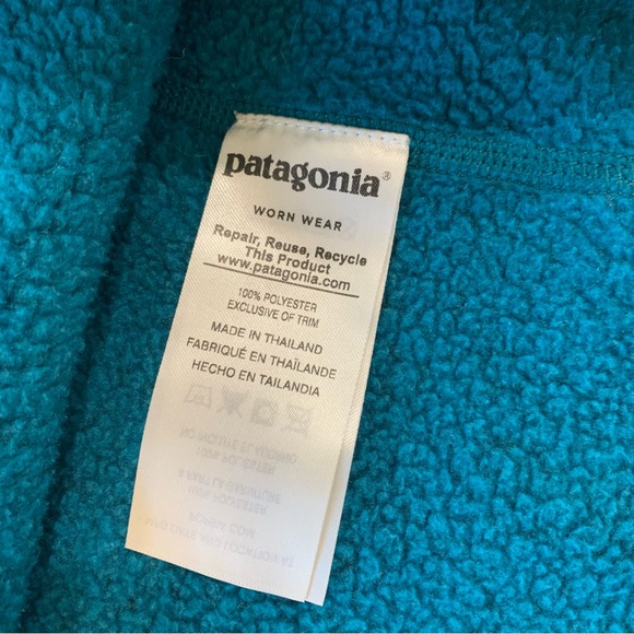 Patagonia Women’s Better Sweater Worn Wear Quarter Zip Size Medium - Picture 7 of 11